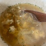とりミンチと玉ねぎのオニオンスープ